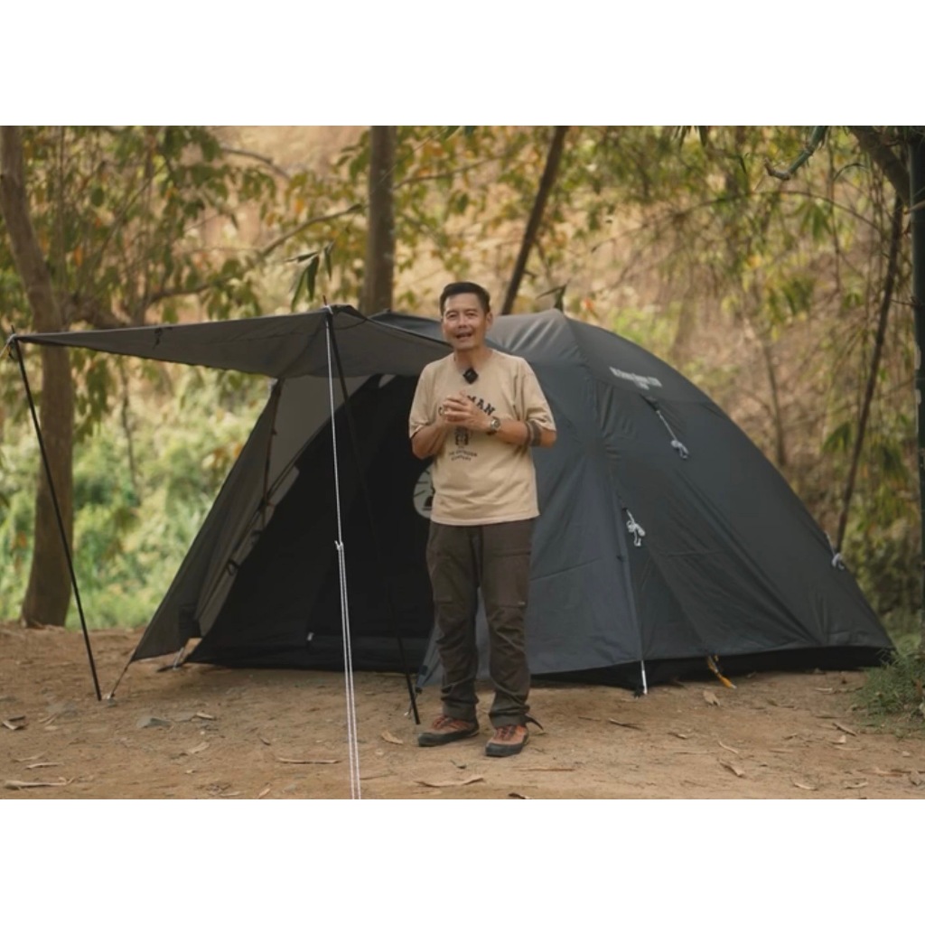 Cross Dome 270 Charcoal - CM TACTICAL & OUTDOOR